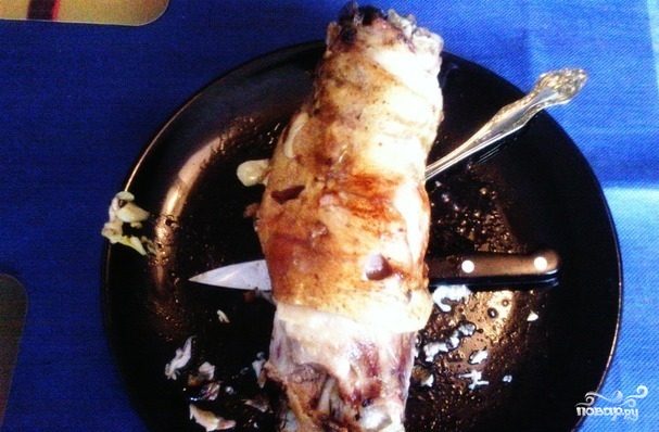 Рулька в аэрогриле